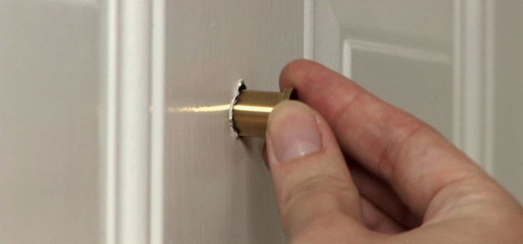 peephole door repair in Grover Beach